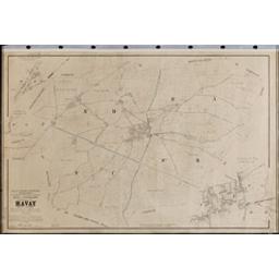 Plan parcellaire de la commune de Havay | Popp, Philippe Christian (1805-1879)