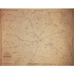 Plan parcellaire de la commune de Anseroeul | Popp, Philippe Christian (1805-1879)