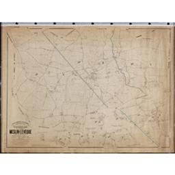 Plan parcellaire de la commune de Meslin-l'Evêque | Popp, Philippe Christian (1805-1879)