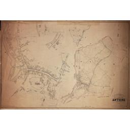 Plan parcellaire de la commune de Antoing | Popp, Philippe Christian (1805-1879)