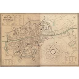 Plan géométrique de Tournai | Picquet, Ubald-Joseph (1814-1880)