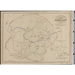 Plan parcellaire de la commune de Monbliart | Popp, Philippe Christian (1805-1879)