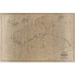 Plan parcellaire de la commune de Blaugies | Popp, Philippe Christian (1805-1879)