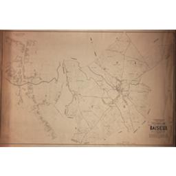 Plan parcellaire de la commune de Baisieux | Popp, Philippe Christian (1805-1879)
