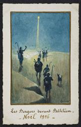Les Bergers devant Bethléem. Noël 1916 | 