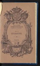 De la charpente | Stapleaux, G (flor. ca 1849-1855). Uitgever