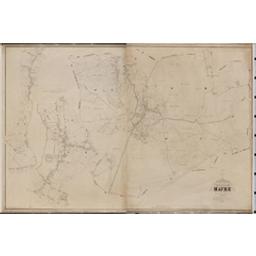 Plan parcellaire de la commune de Havré | Popp, Philippe Christian (1805-1879)
