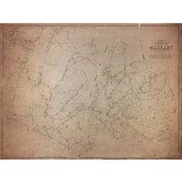 Plan parcellaire de la commune de Ransart | Popp, Philippe Christian (1805-1879)