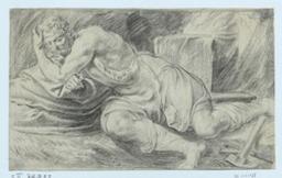 Vulcan resting near his forge | Van Diepenbeeck, Abraham (1596-1675). Artiest