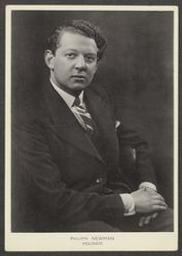 [Photo-carte de visite de] Philip Newman 1929 | Ysaÿe, Eugène (1858-1931) - Violoniste, compositeur et chef d'orchestre. Vorige eigenaar