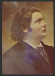 Photographie d'un portrait peint d'Eugène Ysaÿe | Ysaÿe, Eugène (1858-1931) - Violoniste, compositeur et chef d'orchestre. Former owner