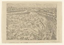Battle of the Golden Spurs - 1895 | Ensor, James (1860-1949). Engraver