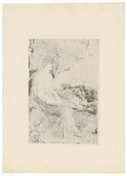 The Magdalene - 1887 | Ensor, James (1860-1949). Graveur