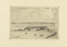 Flemish Farm - 1888 | Ensor, James (1860-1949). Engraver