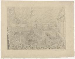 Capture of a Strange Town - 1888 | Ensor, James (1860-1949). Engraver