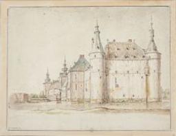 View of the castle of Jehay-Bodegnée | Neyts, Gillis (Gand, 1623 - 1687). Artiste