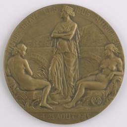 Médaille, Belgique, [1922] | Theunis, Pierre (1883-1950). Artist