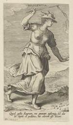 Diligentia | Galle, Philips (1537-1612) - engraver, publisher. Redacteur / Bezorger / Tekstuitgever