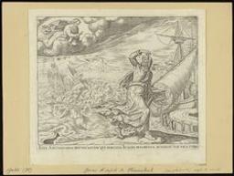 Jonah Fleeing The Presence of The Lord | Van Heemskerck, Maerten (1498-1574). Artiest