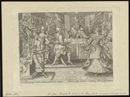The Dance of Salome at Herod's Banquet | Van Heemskerck, Maerten (1498-1574). Artiest