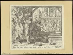 The Slaughter of the Fattened Calf | Van Heemskerck, Maerten (1498-1574). Artiest