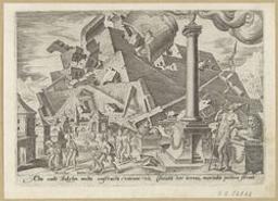 The Destruction of The Tower of Babel and The Dispersion of The Peoples | Van Heemskerck, Maerten (1498-1574). Artiest