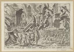 The Destruction of Ai and the Stoning of Achan | Van Heemskerck, Maerten (1498-1574). Artiest