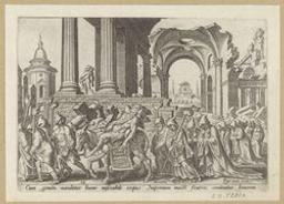 The Burial of Samson | Van Heemskerck, Maerten (1498-1574). Artiest
