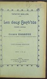 Les deux bech'tàs | Halleux, Joseph (1874-1939) - écrivain wallon. Author