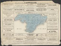 [Carte de Crimée] | Stapleaux, G (flor. ca 1849-1855). Éditeur