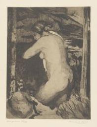 Baigneuse | Apol, Armand (Adrien Marie) (1879-1950) - peintre et graveur belge. Graveur