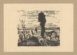 La mare | Apol, Armand (Adrien Marie) (1879-1950) - peintre et graveur belge. Lithograaf