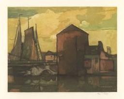 Paysage | Apol, Armand (Adrien Marie) (1879-1950) - peintre et graveur belge. Graveur