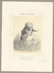 Caricature de Fétis | Rops, Félicien (1833-1898). Engraver