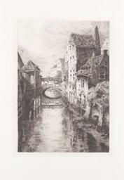Senne (avant recouvrement) | Codron, Jef (Bruxelles, 1882-1942) - peintre, graveur et lithographe. Graveur