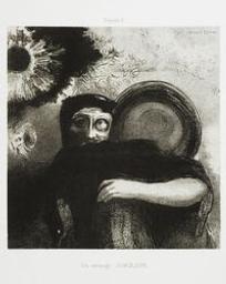 Un étrange jongleur | Redon, Odilon (1840-1916). Graveur