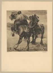"Le révolté" | De Busschere, Constant Eugène (1876-1951) - peintre et graveur. Engraver