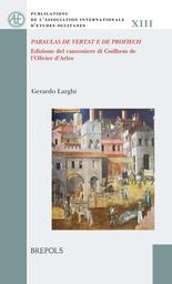 Paraulas de vertat e de profiech | Larghi, Gerardo - Université de Milan. Editor