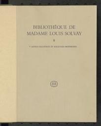 Livres illustrés et reliures modernes | Schauwers, Franz Joseph Prosper (1896-1971)