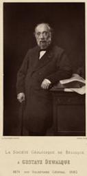 Portrait de Gustave Dewalque | Zeyen, Léonard-Hubert (Schimmert, 1840 - Liège, 1907). Fotograaf