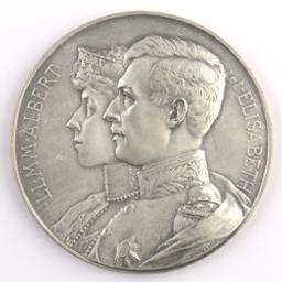 Médaille, Belgique, 1919 | Albert I (1875-1934) - Roi des Belges. Souverain
