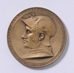 Médaille, Belgique, [1915] | Albert I (1875-1934) - Roi des Belges. Souverain