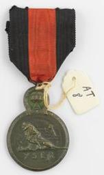 [Medaille van de IJzer], Ereteken, Belgie, 1918-1934 | Vloors, Emile (1871-1952). Artiest