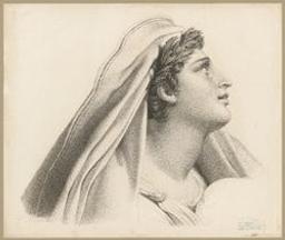 Andromaque | Girard, Alexis-François (Vincennes, 1787 - Paris, 1870) - graveur ; élève de Regnault. Graveur
