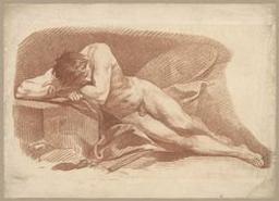 Académie d'homme nu | Bonnet, Louis Marin (1736/43-1793). Engraver
