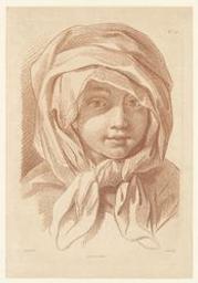 Tête de Fillette | Lucien, Jean-Baptiste (vers 1748-1806). Engraver