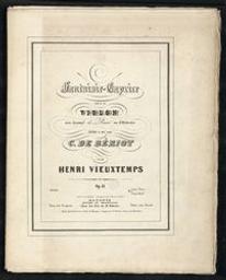 Fantaisie-Caprice pour le violon avec accompagnement de piano ou d'orchestre... Op. 11 | Vieuxtemps, Henry (1820-1881). Componist