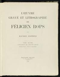L'oeuvre gravé et lithographié de Félicien Rops | Exsteens, Maurice