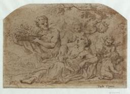 Allegorical scene | Cignani, Carlo (1628-1719). Artiest