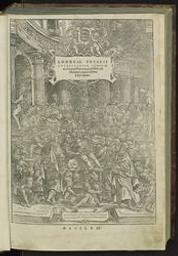 Andreae Vesalii Bruxellensis, scholae medicorum Patavinae professoris, De humani corporis fabrica Libri septem | Vesalius, Andreas (1514-1564). Auteur